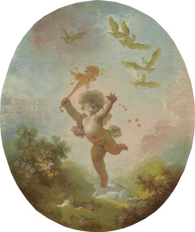 Love as Folly by Jean Honore Fragonard
